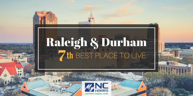 Raleigh-Durham 7th Best Place To Live in the U.S.